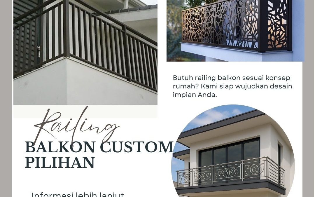Railing Balkon Custom Pilihan Meruya JakBar