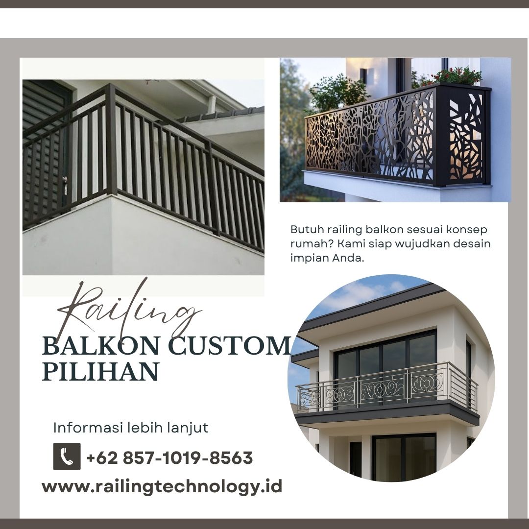 Railing Balkon Custom Pilihan Meruya JakBar
