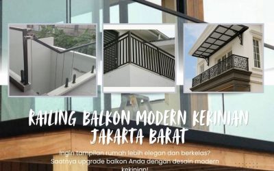Railing Balkon Modern Kekinian Meruya JakBar