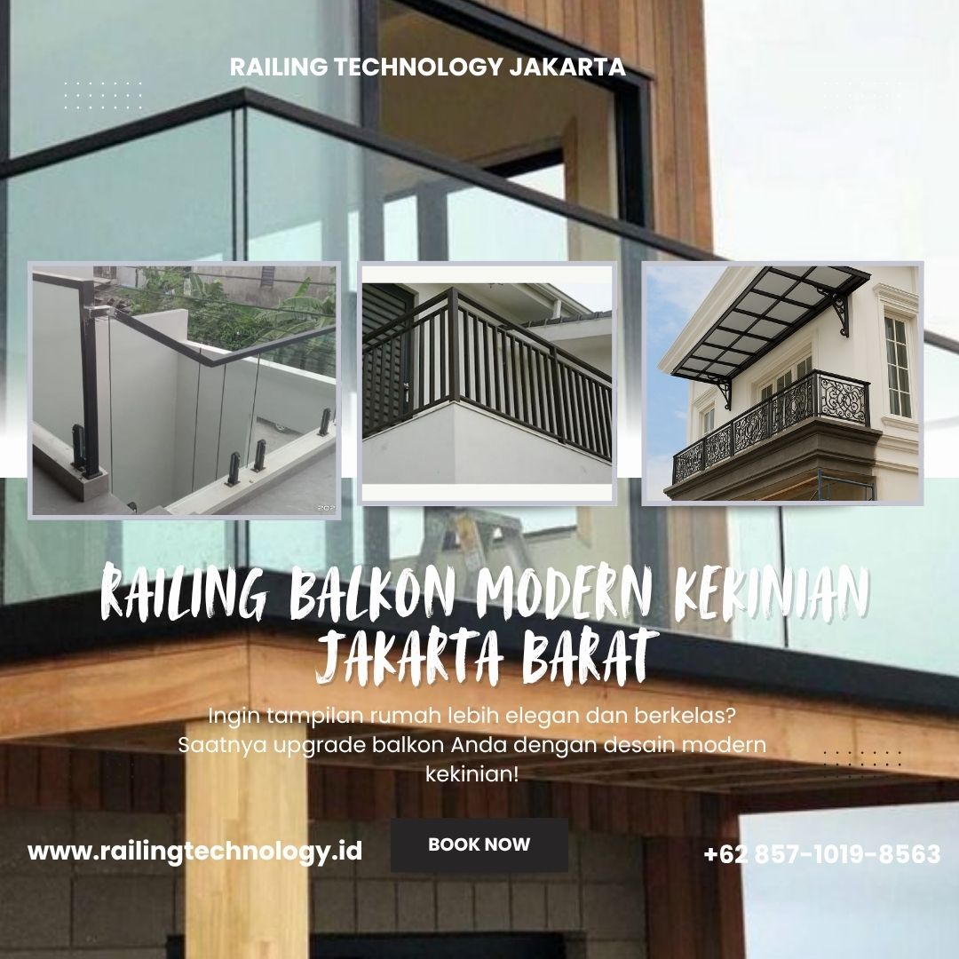Railing Balkon Modern Kekinian Meruya JakBar