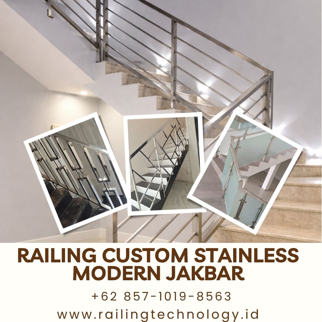 Railing Custom Stainless Modern Tambora JakBar
