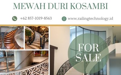 Railing Custom Tangga Mewah Duri Kosambi