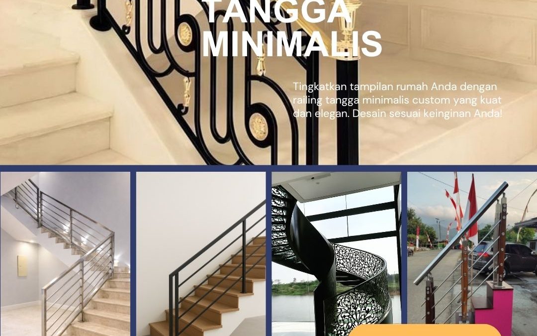 Railing Custom Tangga Minimalis Grogol JakBar