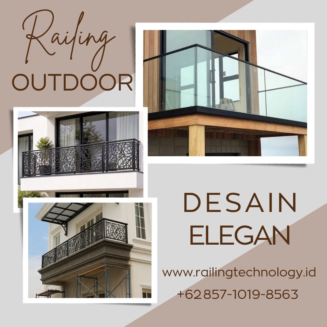 Railing Outdoor Desain Elegan Kalideres JakBar