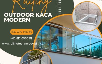 Railing Outdoor Kaca Modern Palmerah JakBar