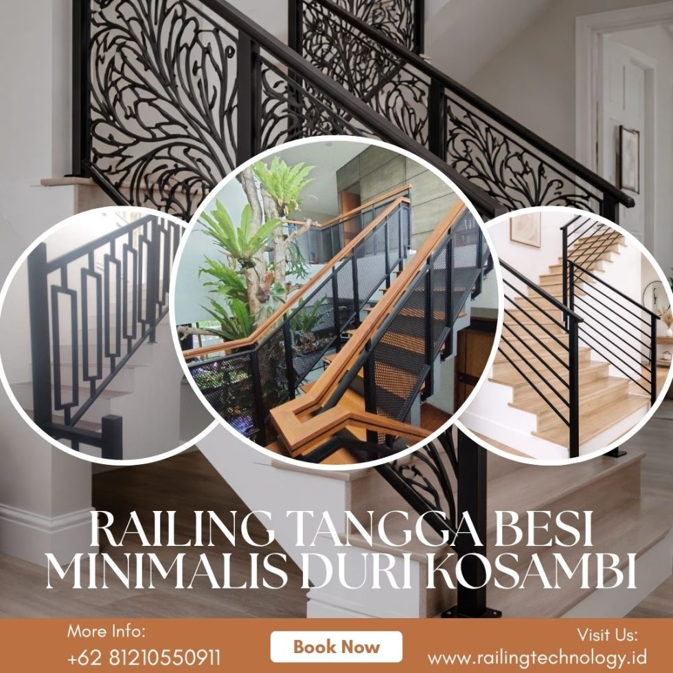 Besi Ralling Railing Tangga Besi Minimalis Duri Kosambi - Railing Technology