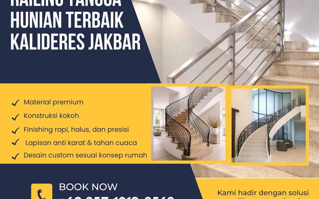 Railing Tangga Hunian Terbaik Kalideres JakBar
