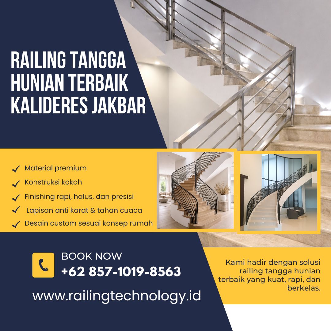 Railing Tangga Hunian Terbaik Kalideres JakBar