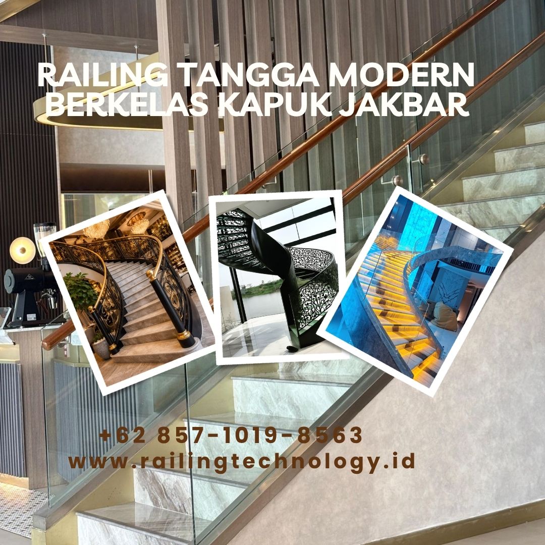Railing Tangga Modern Berkelas Kapuk JakBar