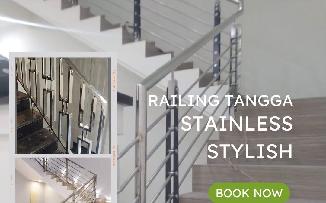 Railing Tangga Stainless Stylish Joglo JakBar