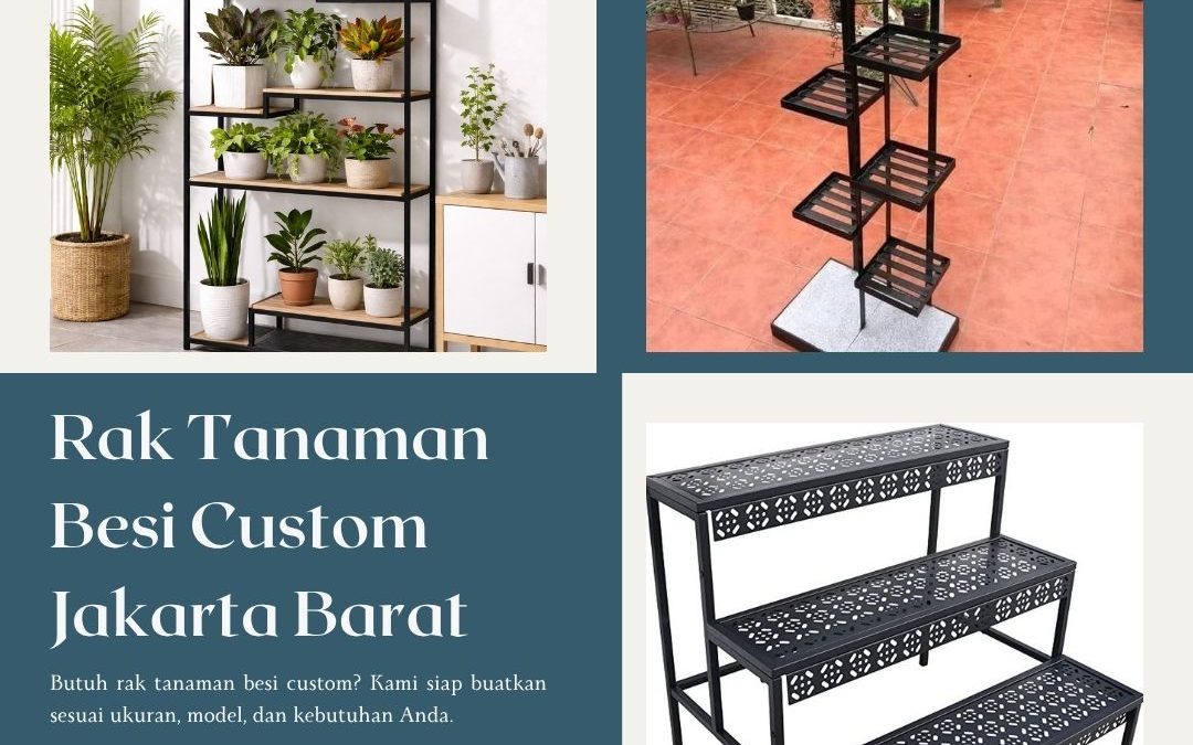 Rak Tanaman Besi Custom Jakarta Barat