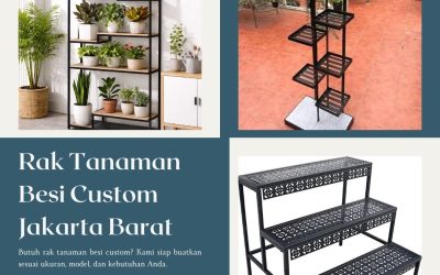 Rak Tanaman Besi Custom Jakarta Barat