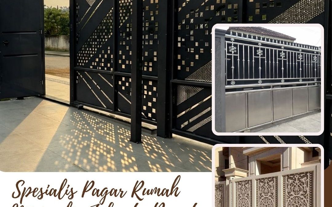 Spesialis Pagar Rumah Minimalis Jakarta Barat