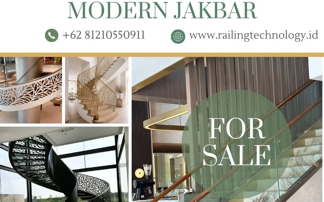 Spesialis Railing Tangga Modern PalMerah JakBar