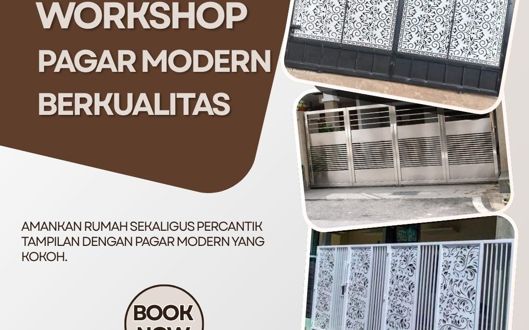 Workshop Pagar Modern Berkualitas Tomang JakBar