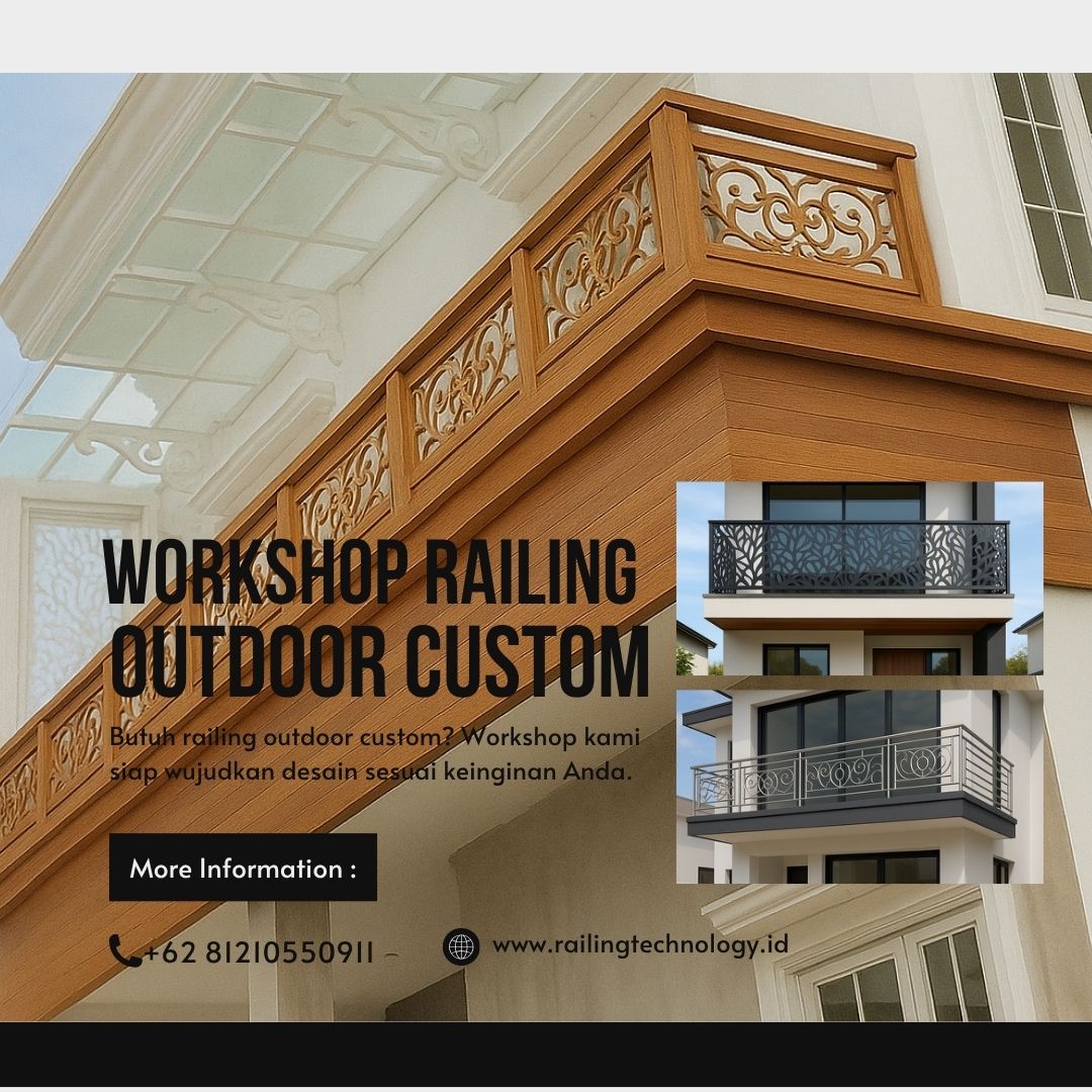 Workshop Railing Outdoor Custom Jakarta Barat