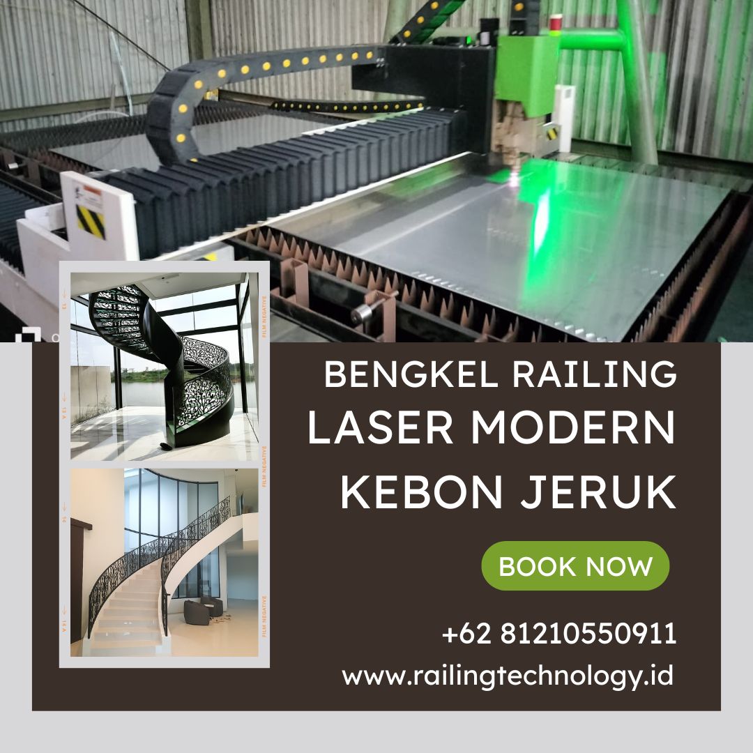 Bengkel Railing Laser Modern Kebon Jeruk