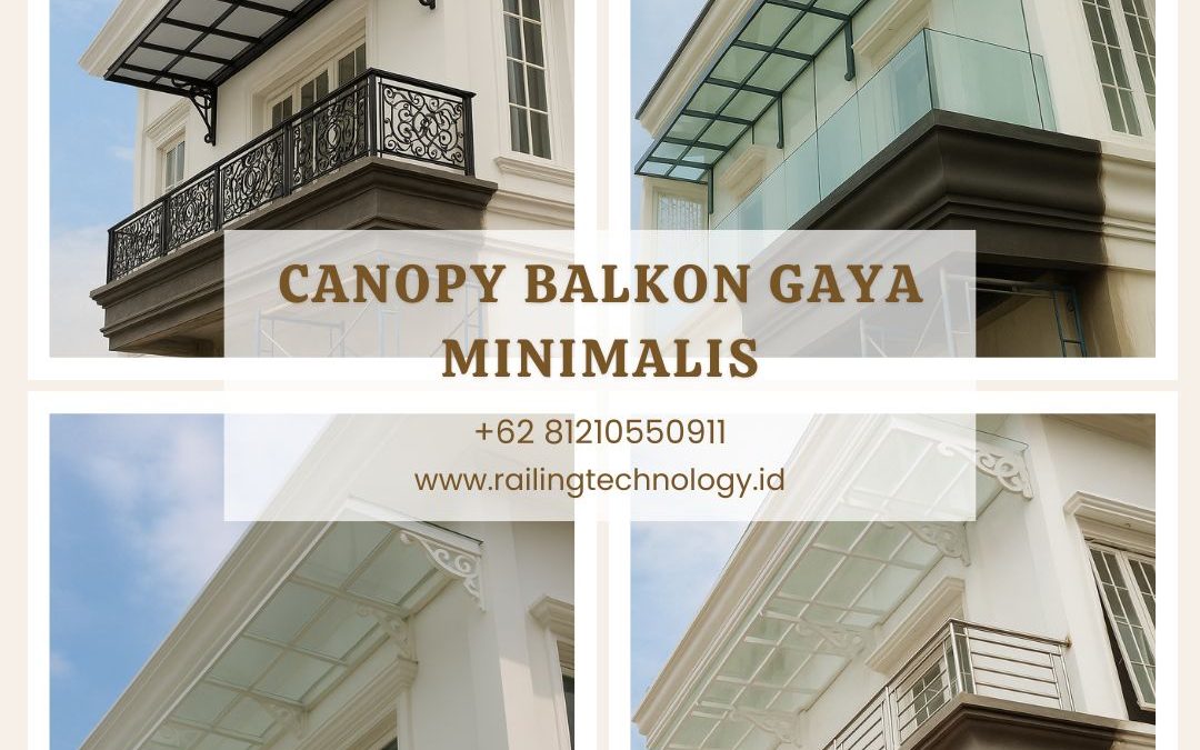 Canopy Balkon Gaya Minimalis Cengkareng JakBar