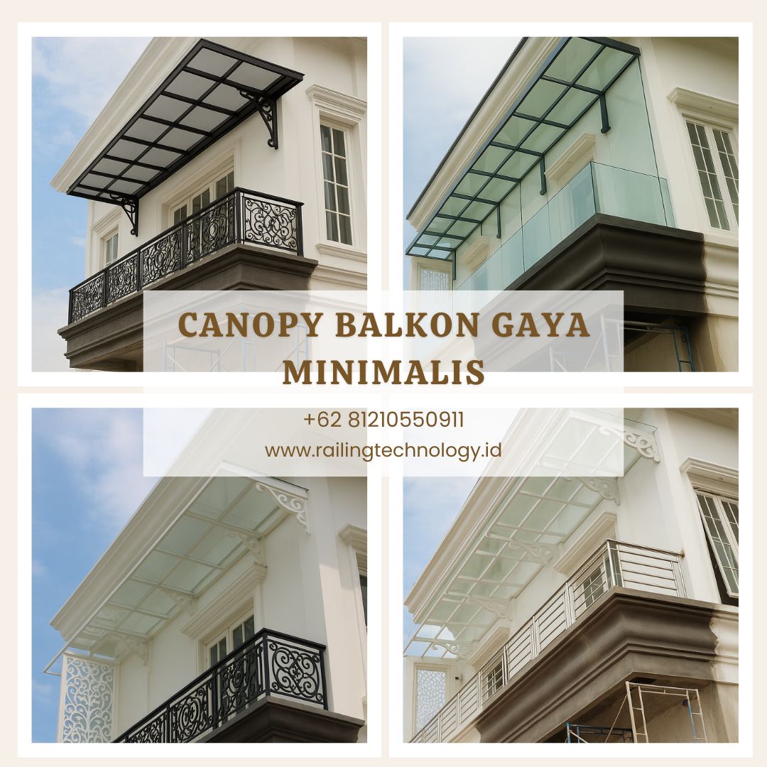 Canopy Balkon Gaya Minimalis Cengkareng JakBar