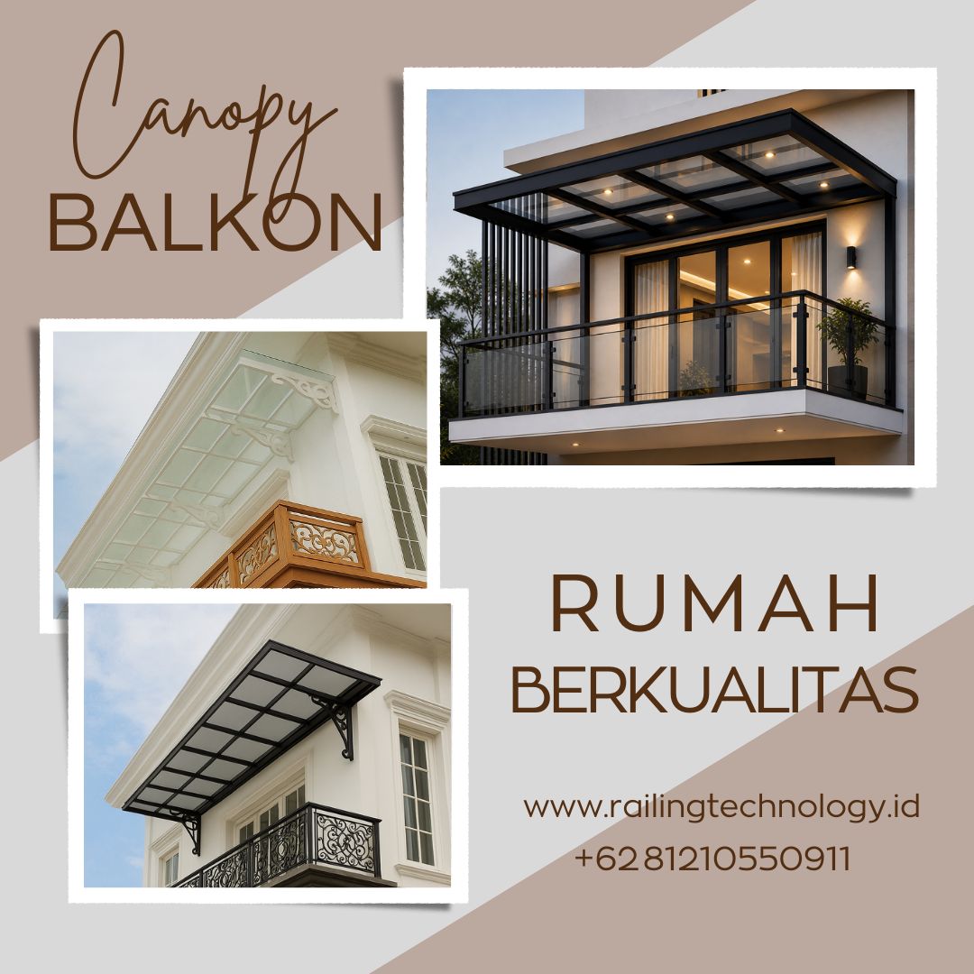 Canopy Balkon Rumah Berkualitas Duri Kosambi