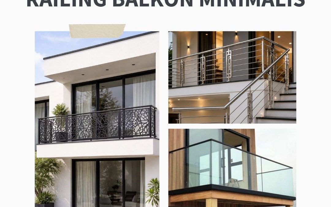 Desain Railing Balkon Minimalis Kapuk JakBar