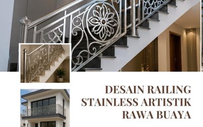 Desain Railing Stainless Artistik Rawa Buaya