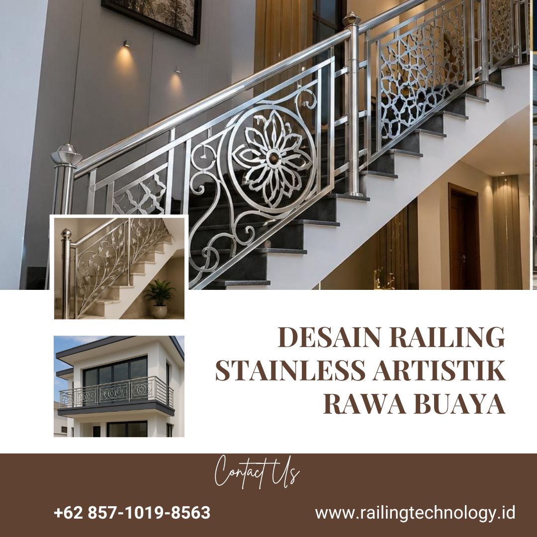 Desain Railing Stainless Artistik Rawa Buaya