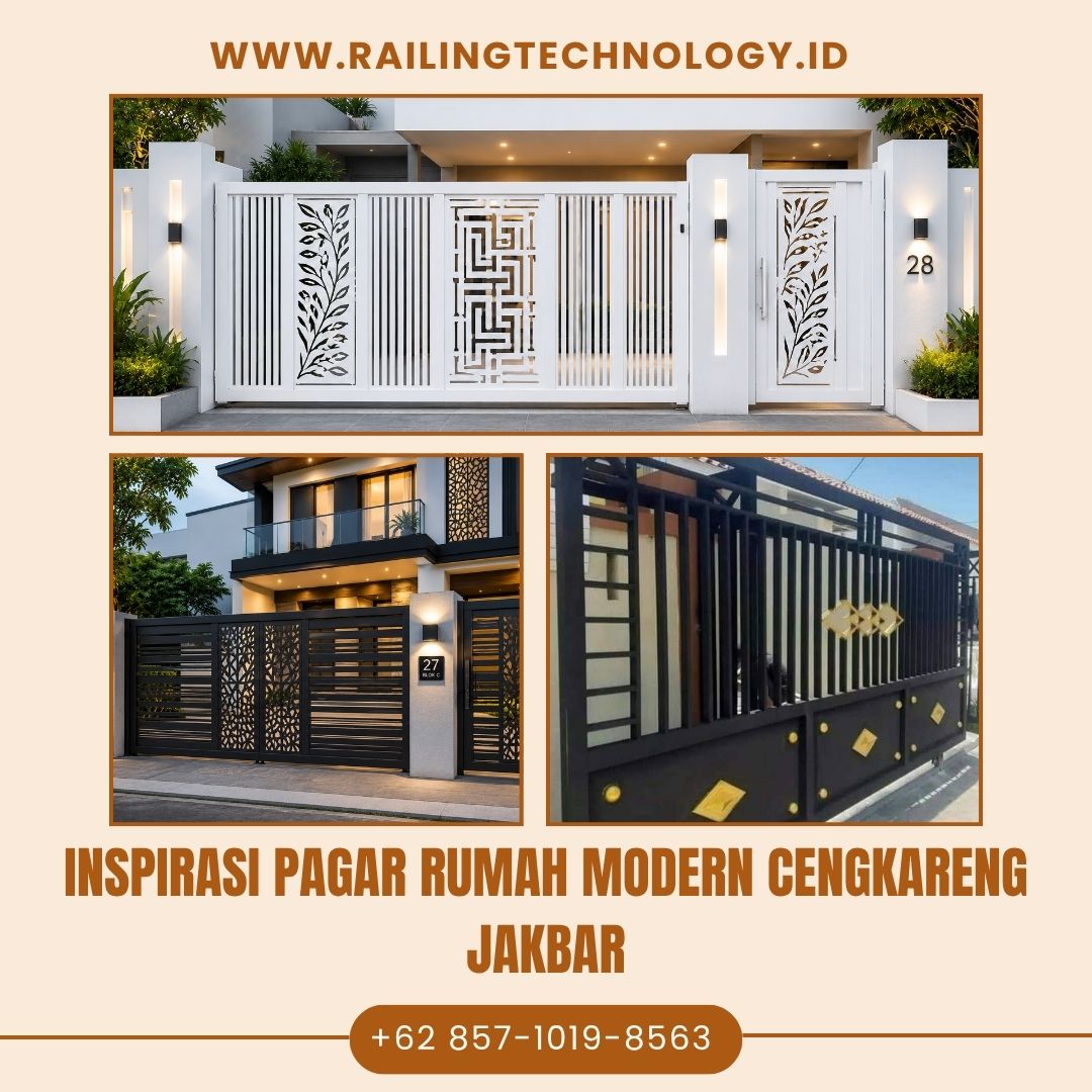 Inspirasi Pagar Rumah Modern Cengkareng JakBar
