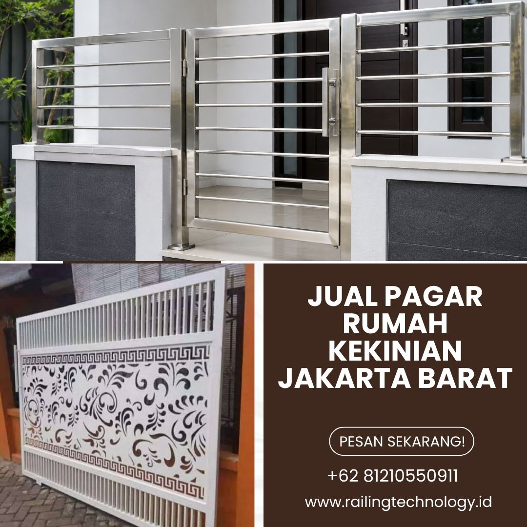 Jual Pagar Rumah Kekinian Jakarta Barat