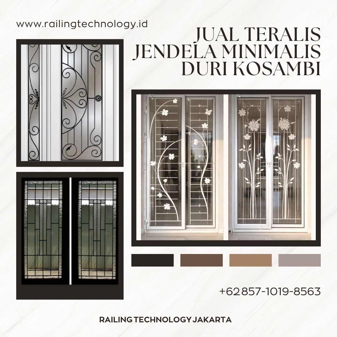 Jual Teralis Jendela Minimalis Duri Kosambi