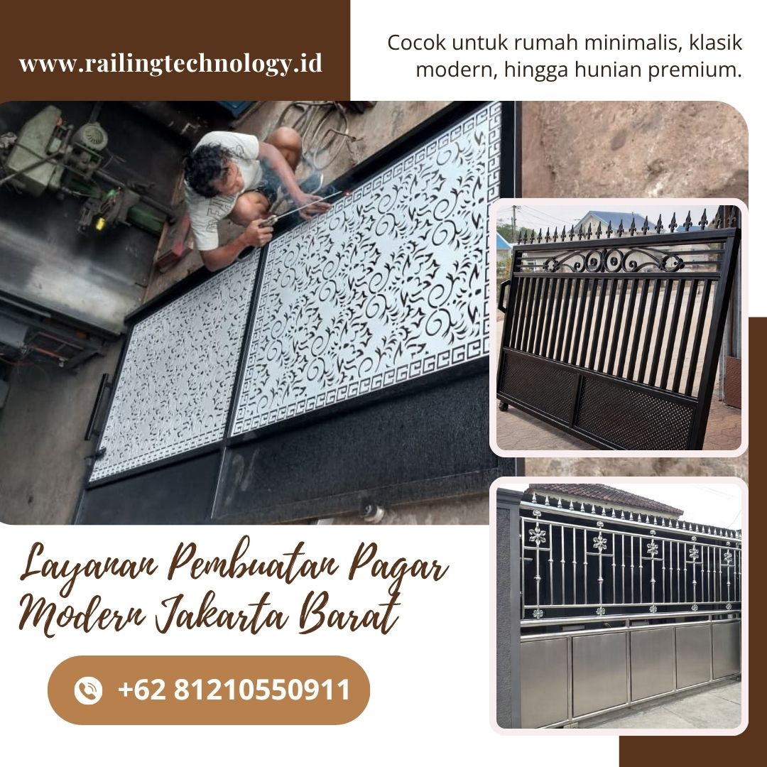 Layanan Pembuatan Pagar Modern Kalideres JakBar