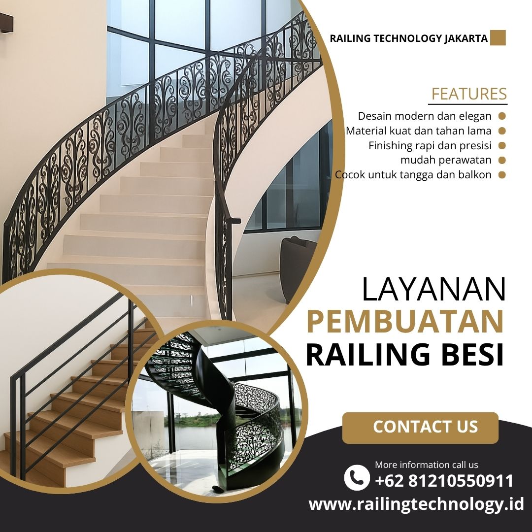 Layanan Pembuatan Railing Besi Kembangan JakBar