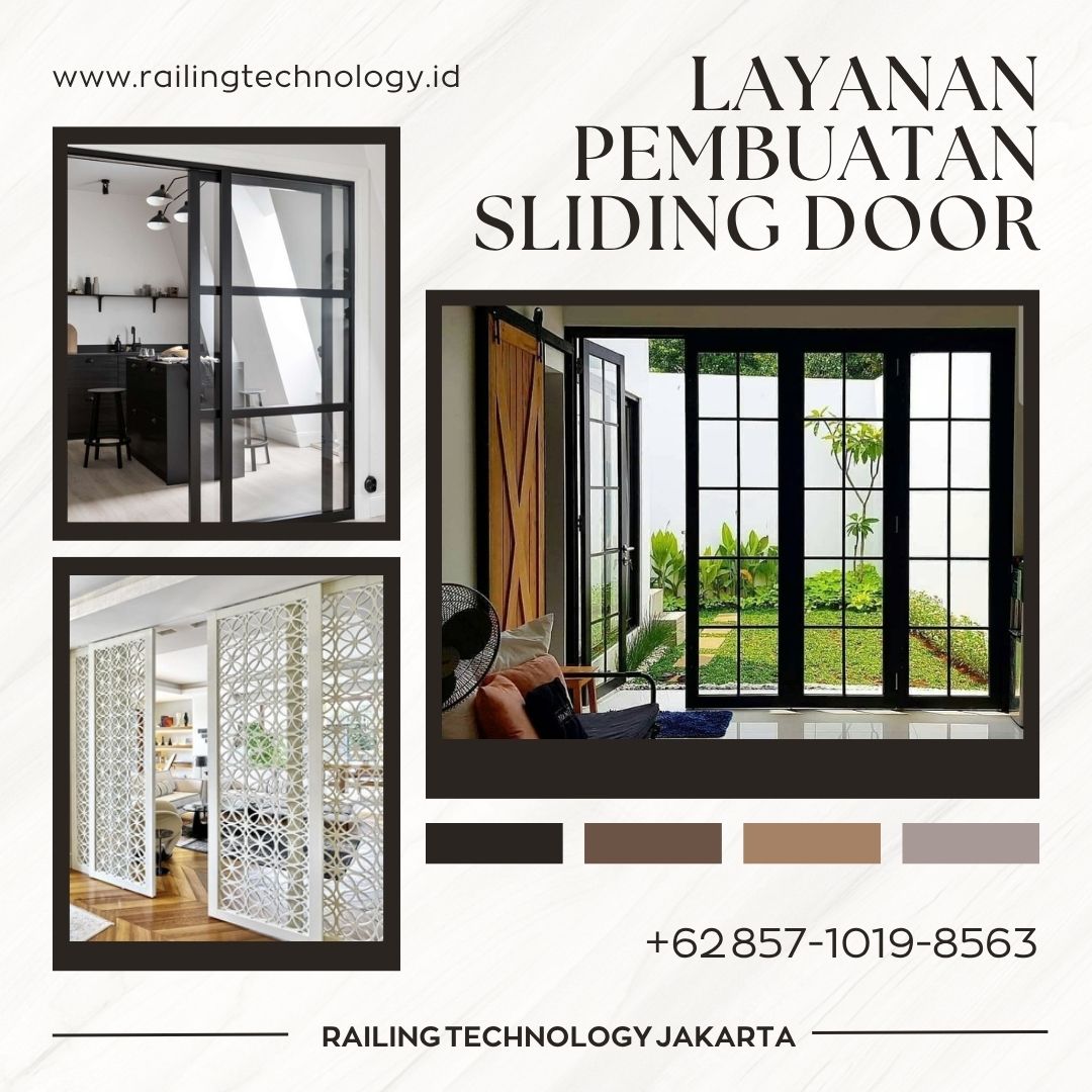 Layanan Pembuatan Sliding Door Tambora JakBar