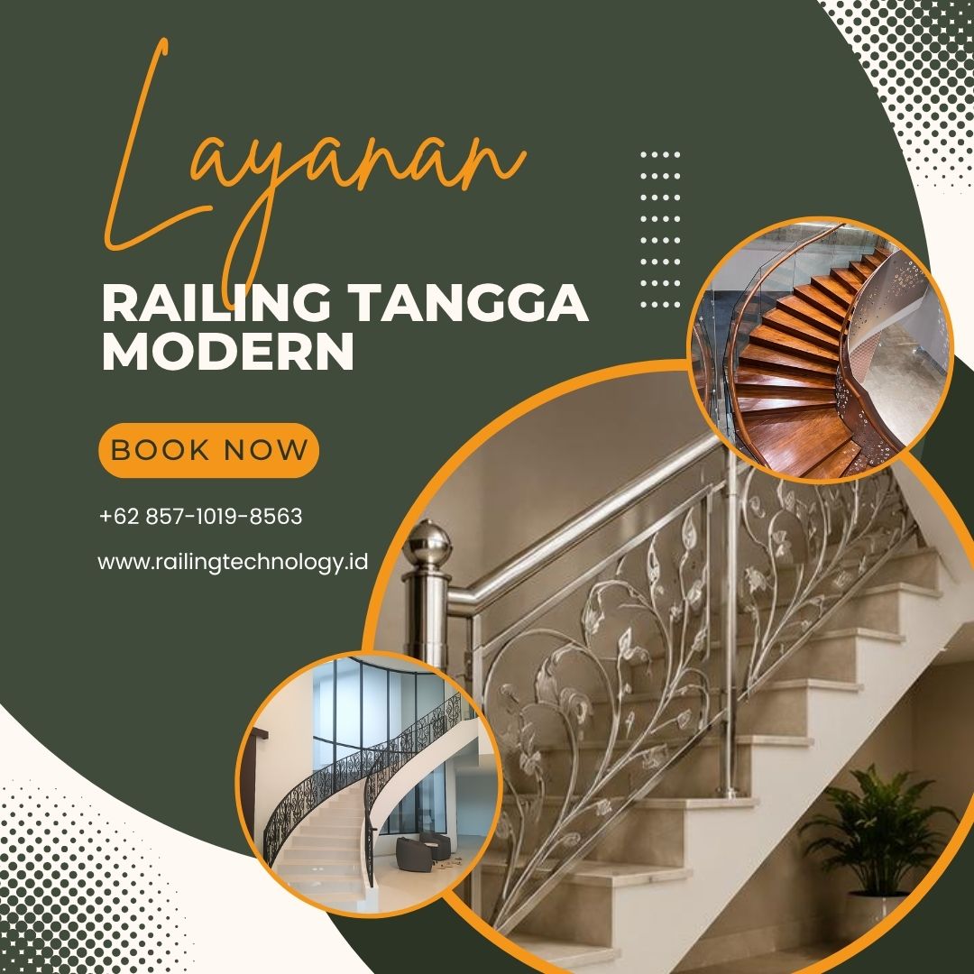 Layanan Railing Tangga Modern Tomang JakBar