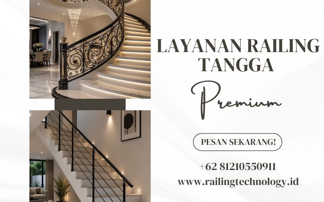 Layanan Railing Tangga Premium Kalideres JakBar