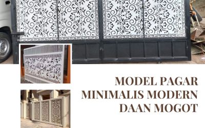 Model Pagar Minimalis Modern Daan Mogot