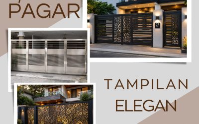 Model Pagar Tampilan Elegan Kedoya JakBar