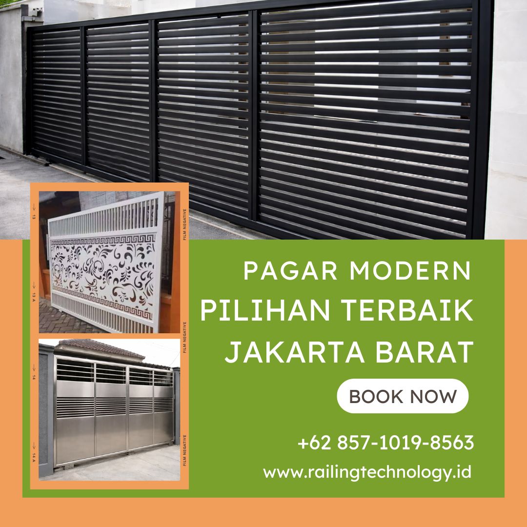 Pagar Modern Pilihan Terbaik Meruya JakBar