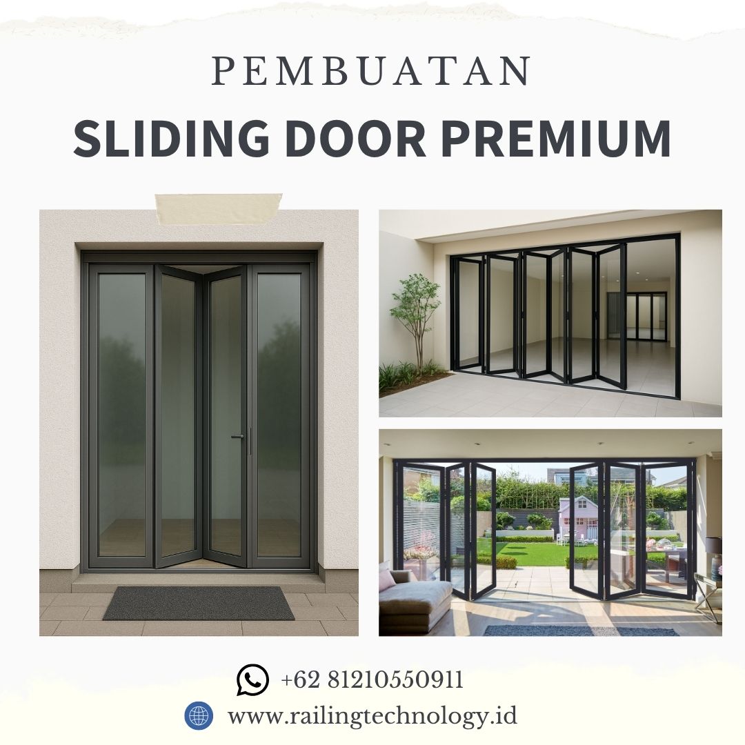 Pembuatan Sliding Door Premium Jakarta Barat