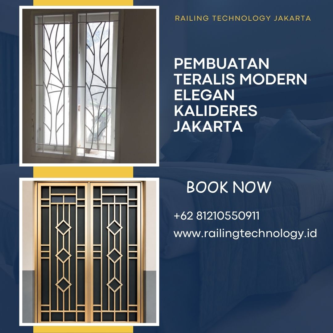 Pembuatan Teralis Modern Elegan Kalideres JakBar