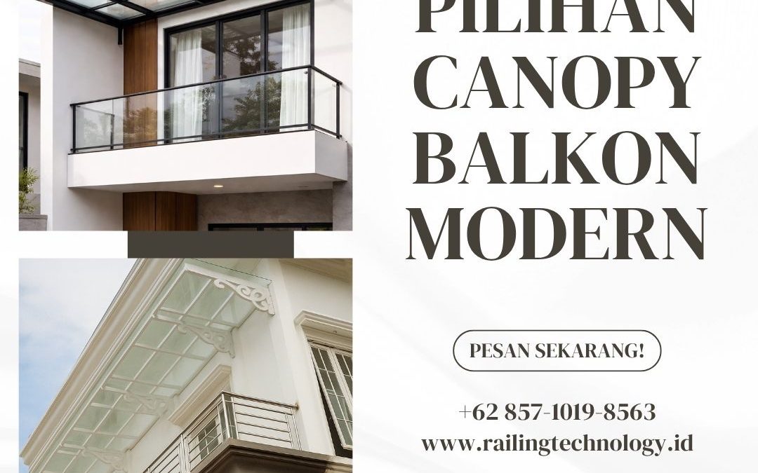Pilihan Canopy Balkon Modern Palmerah JakBar