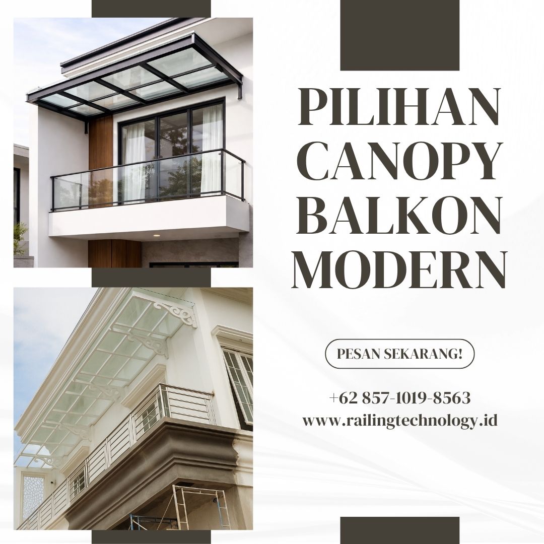 Pilihan Canopy Balkon Modern Palmerah JakBar