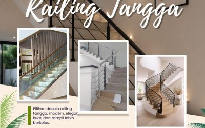 Pilihan Desain Railing Tangga Duri Kosambi