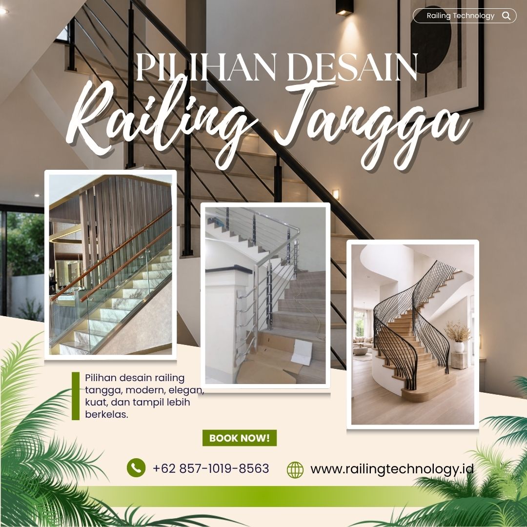 Pilihan Desain Railing Tangga Duri Kosambi