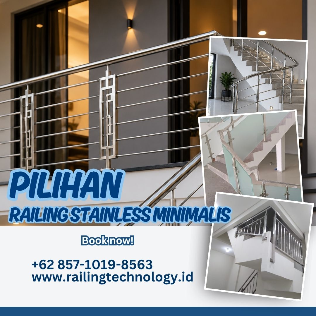 Pilihan Railing Stainless Minimalis Kalideres JakBar
