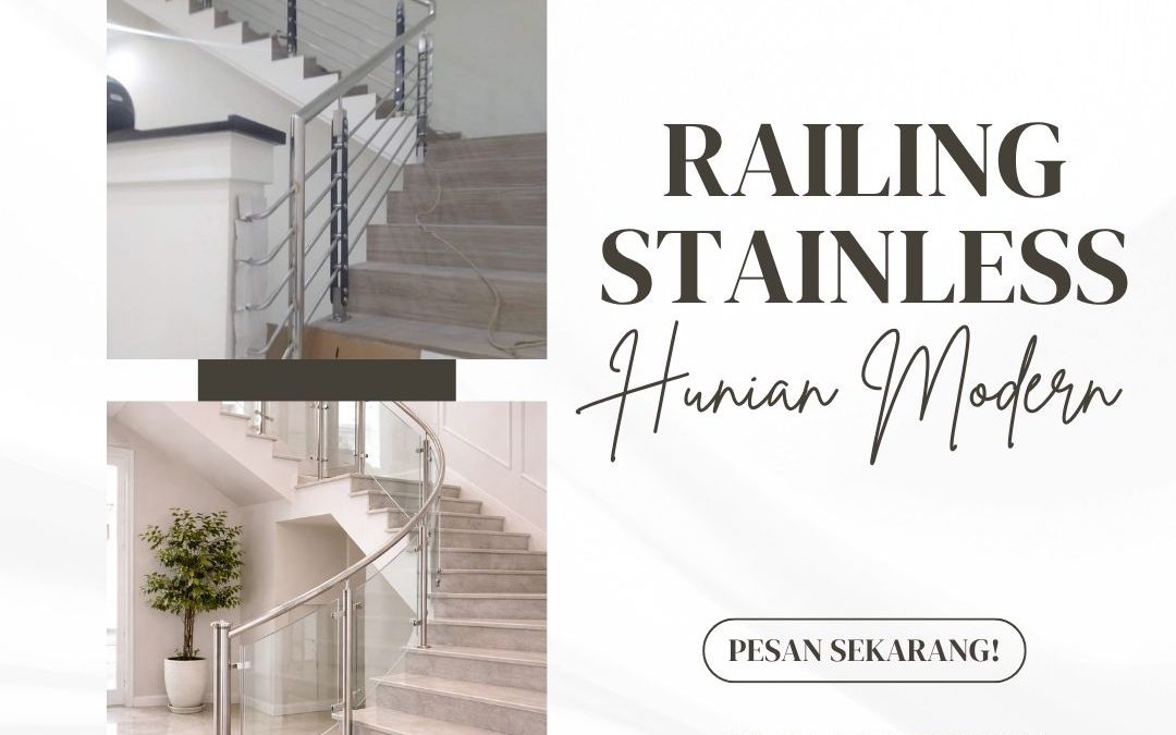 Railing Stainless Hunian Modern Kedoya JakBar