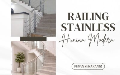 Railing Stainless Hunian Modern Kedoya JakBar