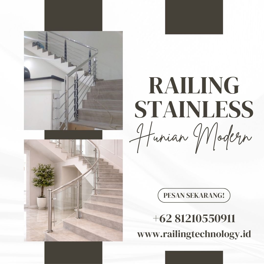 Railing Stainless Hunian Modern Kedoya JakBar