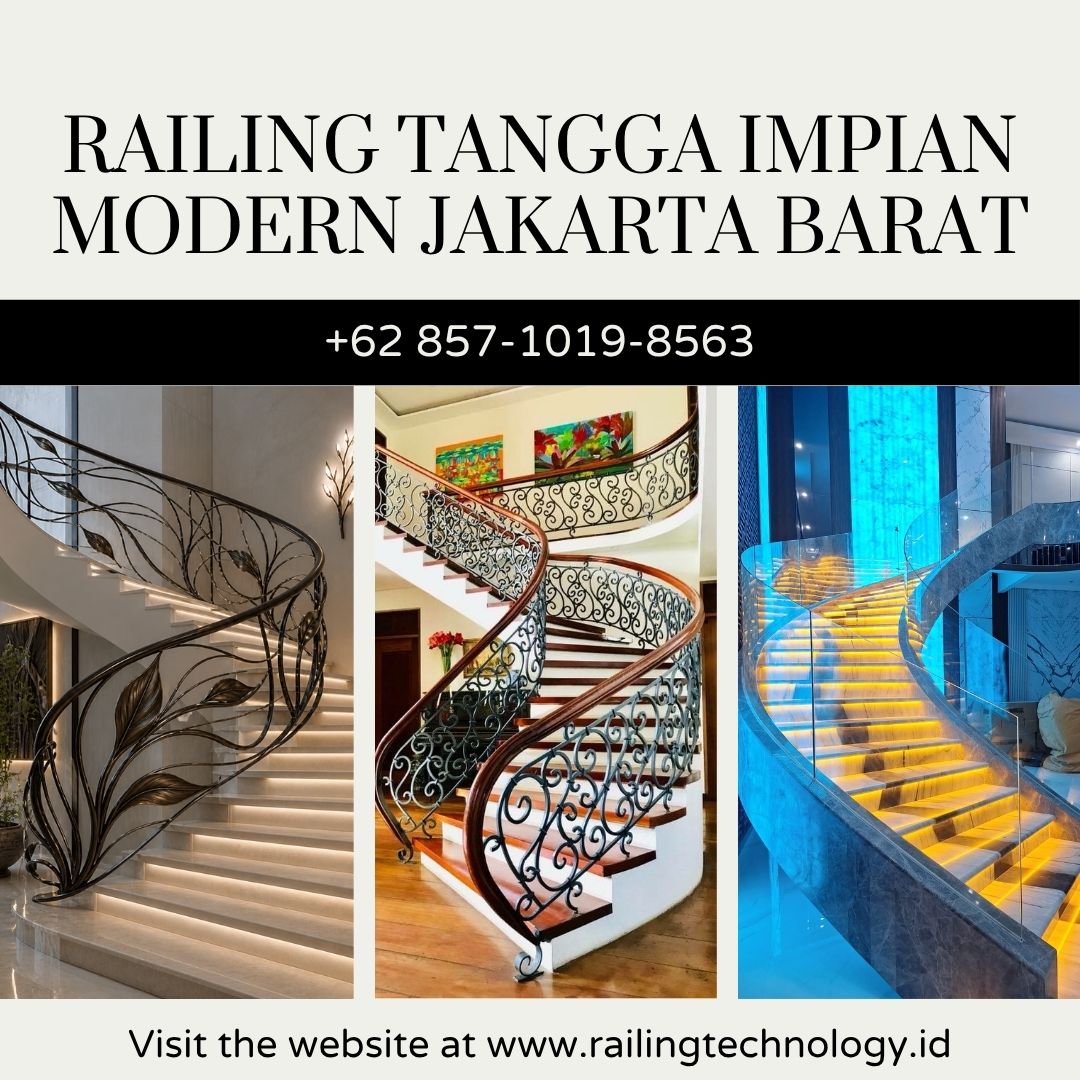 Railing Tangga Impian Modern Kapuk JakBar