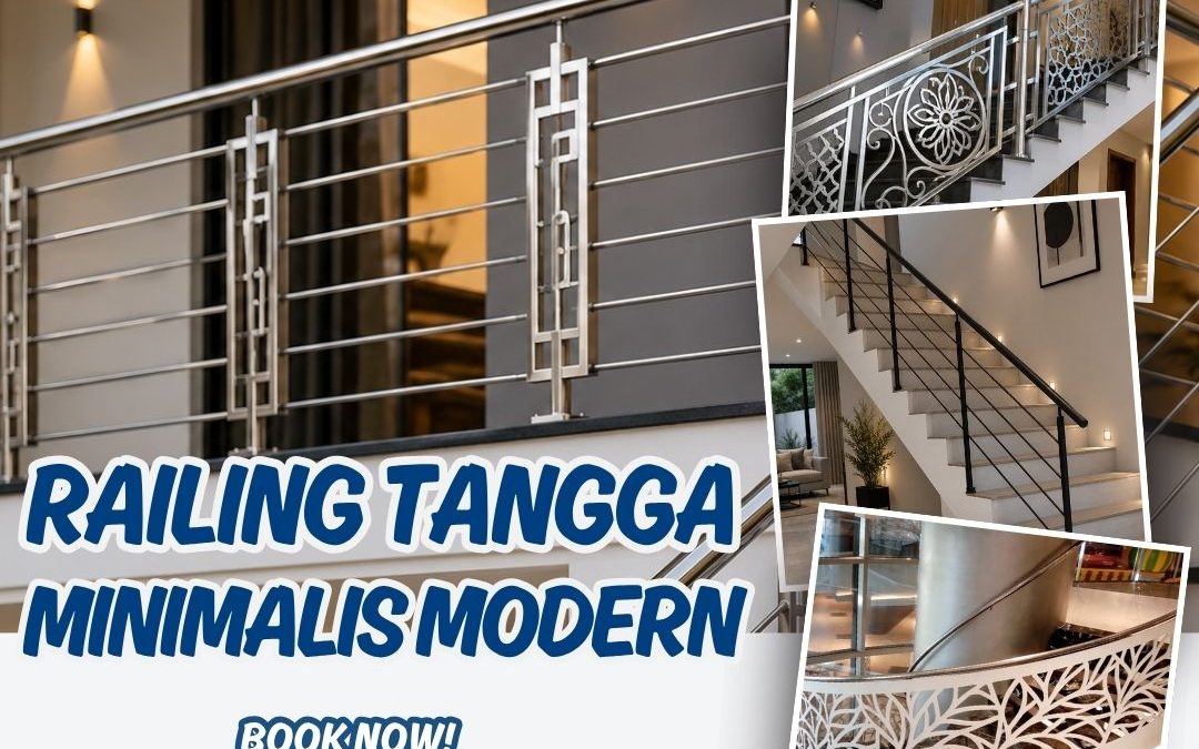 Railing Tangga Minimalis Modern Tomang JakBar